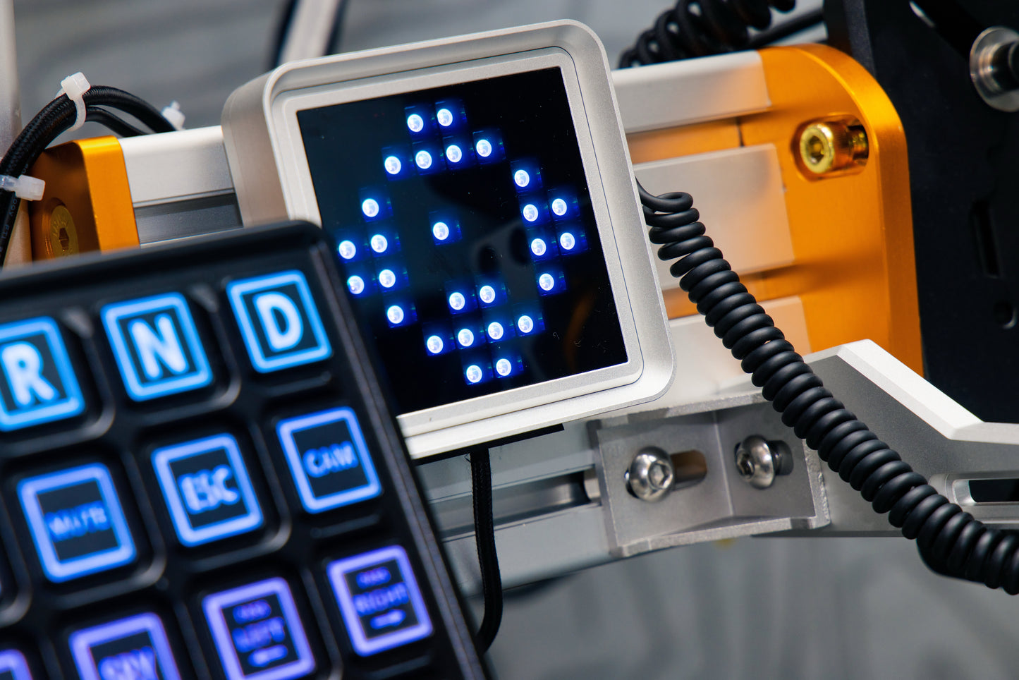 KCLAB- CNC Machined LED RGB Sim Display