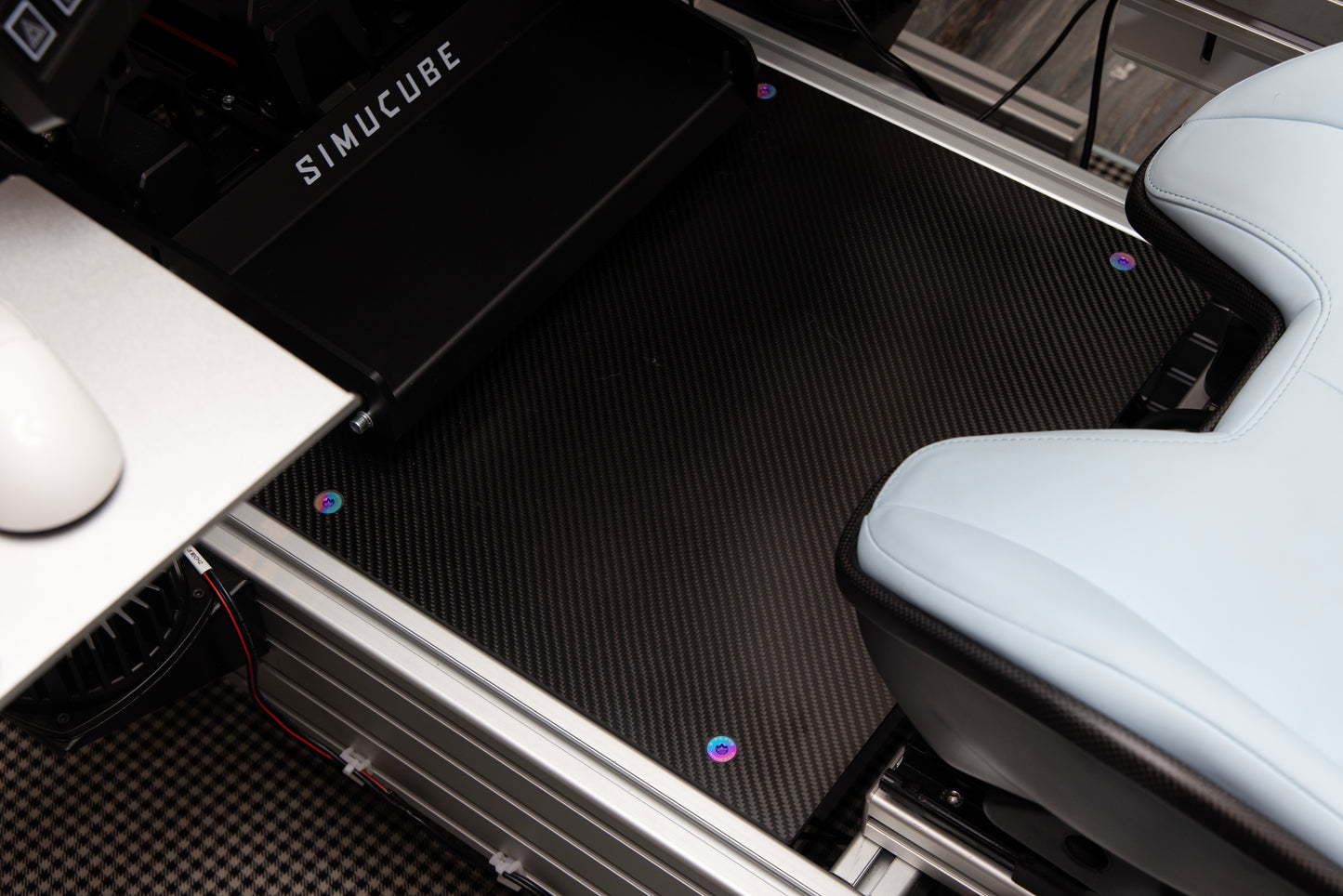 KCLAB Rig Vault — Carbon Edition-500mm Trak Racer Spec Rig Storage Box And Carbon Cover
