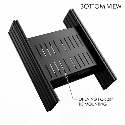 KCLAB Rig Vault — Carbon Edition-500mm Trak Racer Spec Rig Storage Box And Carbon Cover