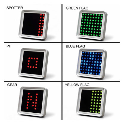 KCLAB- CNC Machined LED RGB Sim Display